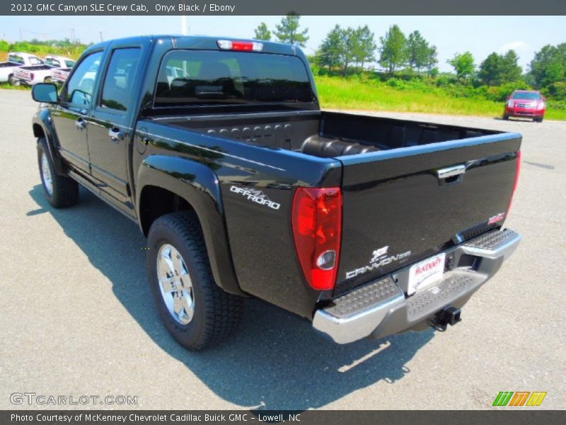 Onyx Black / Ebony 2012 GMC Canyon SLE Crew Cab