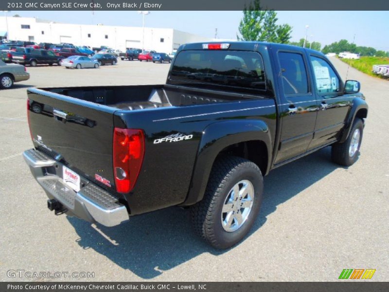 Onyx Black / Ebony 2012 GMC Canyon SLE Crew Cab