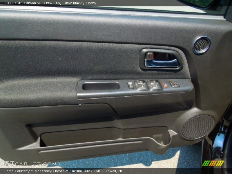 Onyx Black / Ebony 2012 GMC Canyon SLE Crew Cab