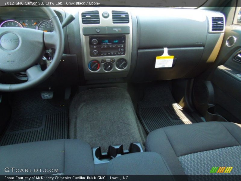 Onyx Black / Ebony 2012 GMC Canyon SLE Crew Cab