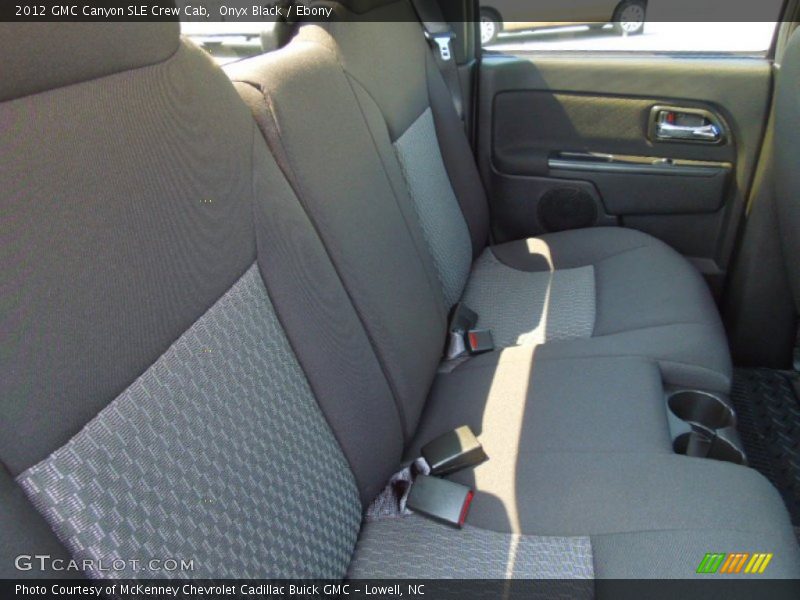 Onyx Black / Ebony 2012 GMC Canyon SLE Crew Cab