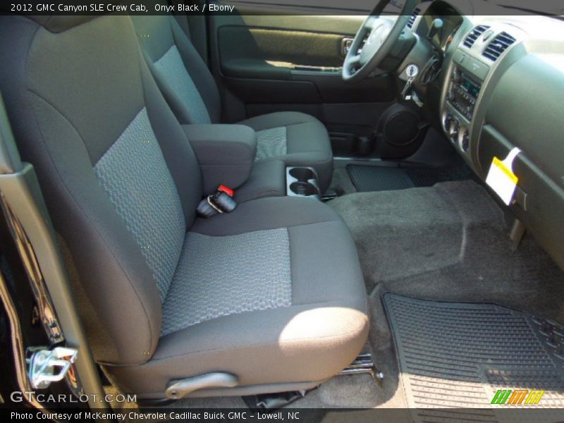 Onyx Black / Ebony 2012 GMC Canyon SLE Crew Cab