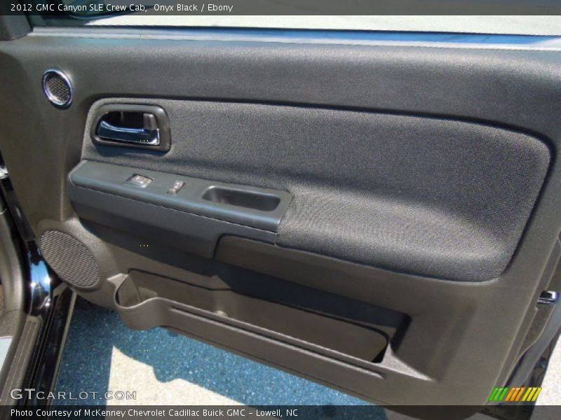 Onyx Black / Ebony 2012 GMC Canyon SLE Crew Cab