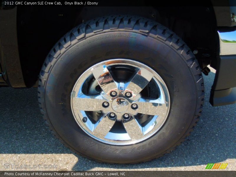 Onyx Black / Ebony 2012 GMC Canyon SLE Crew Cab