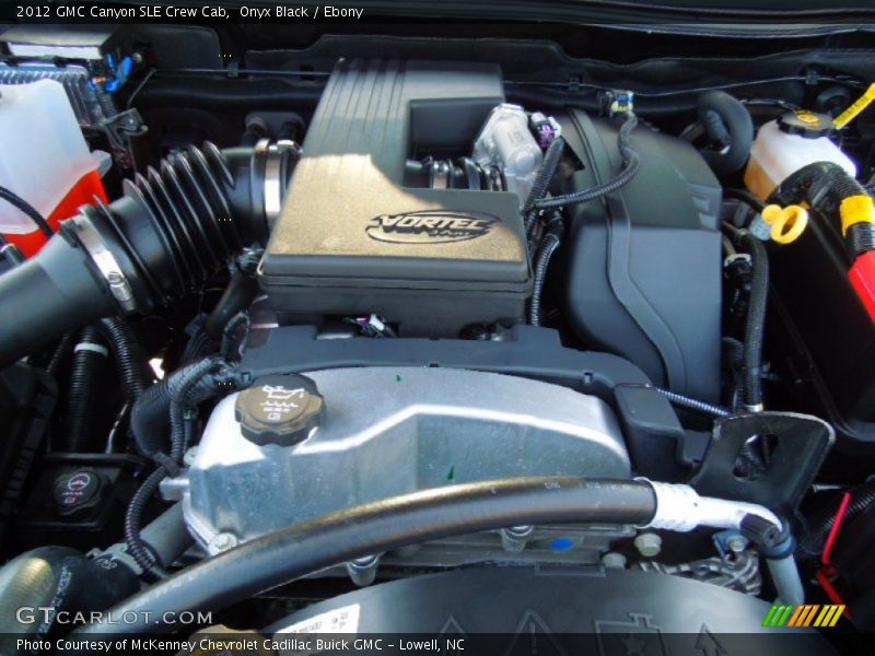 Onyx Black / Ebony 2012 GMC Canyon SLE Crew Cab