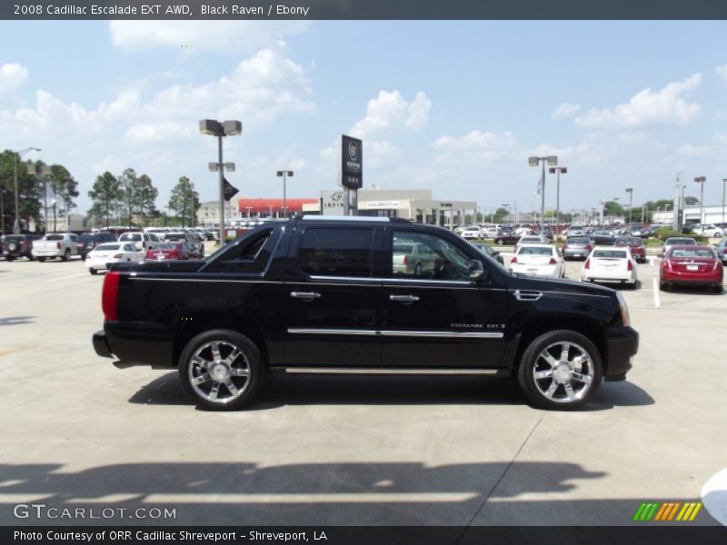Black Raven / Ebony 2008 Cadillac Escalade EXT AWD