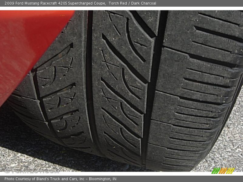 Torch Red / Dark Charcoal 2009 Ford Mustang Racecraft 420S Supercharged Coupe