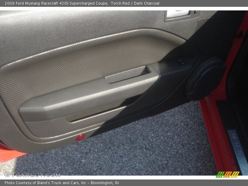 Torch Red / Dark Charcoal 2009 Ford Mustang Racecraft 420S Supercharged Coupe