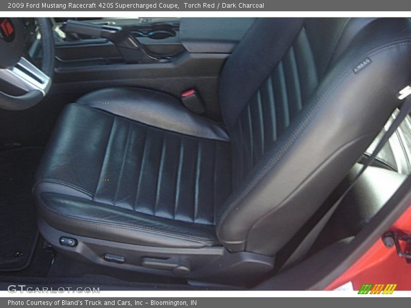 Torch Red / Dark Charcoal 2009 Ford Mustang Racecraft 420S Supercharged Coupe