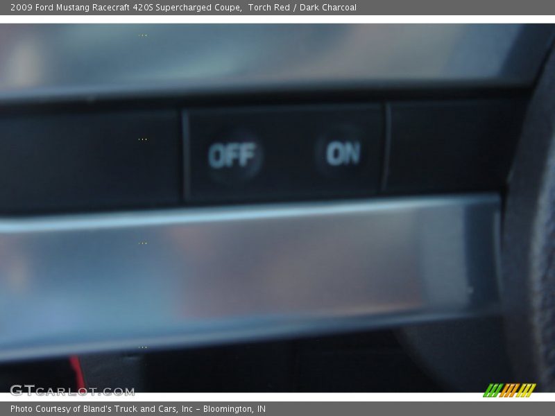 Torch Red / Dark Charcoal 2009 Ford Mustang Racecraft 420S Supercharged Coupe