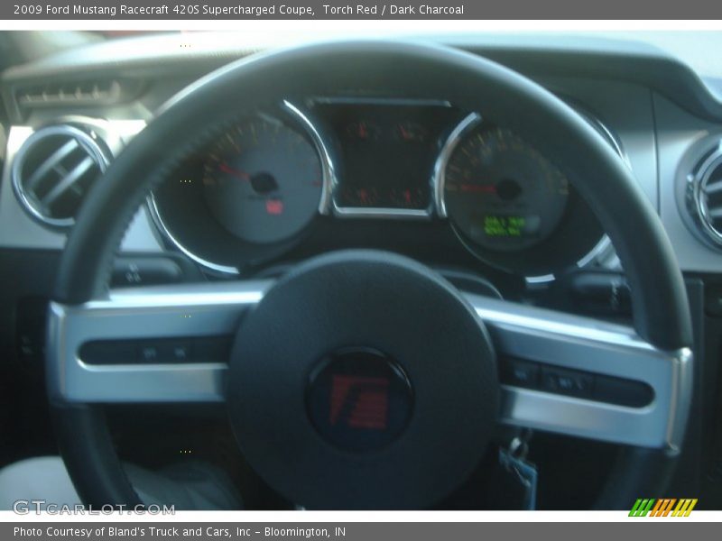 Torch Red / Dark Charcoal 2009 Ford Mustang Racecraft 420S Supercharged Coupe