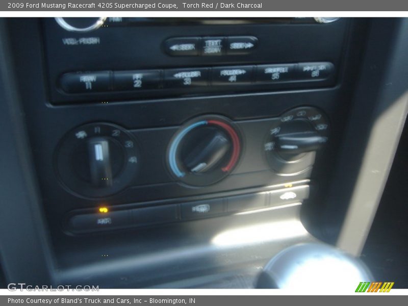 Torch Red / Dark Charcoal 2009 Ford Mustang Racecraft 420S Supercharged Coupe