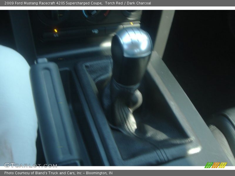 Torch Red / Dark Charcoal 2009 Ford Mustang Racecraft 420S Supercharged Coupe