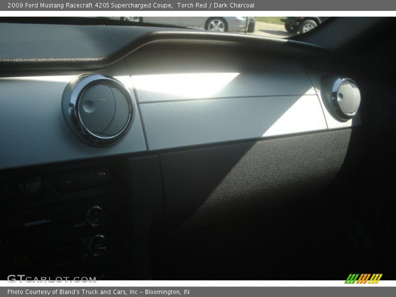 Torch Red / Dark Charcoal 2009 Ford Mustang Racecraft 420S Supercharged Coupe