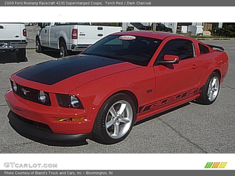 Front 3/4 View of 2009 Mustang Racecraft 420S Supercharged Coupe