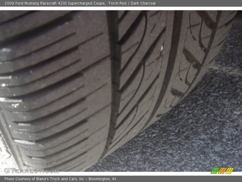 Torch Red / Dark Charcoal 2009 Ford Mustang Racecraft 420S Supercharged Coupe