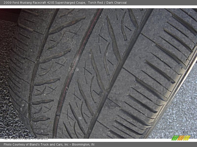 Torch Red / Dark Charcoal 2009 Ford Mustang Racecraft 420S Supercharged Coupe