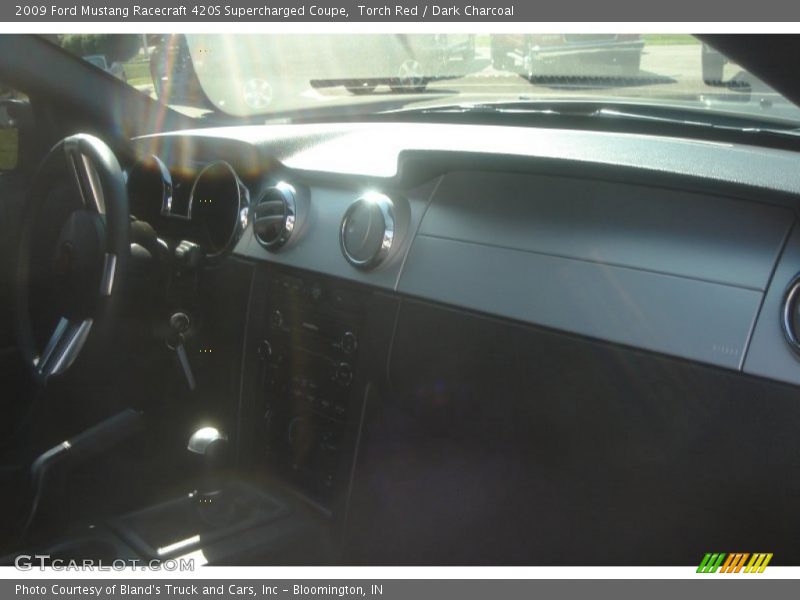 Torch Red / Dark Charcoal 2009 Ford Mustang Racecraft 420S Supercharged Coupe