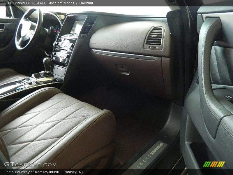 Midnight Mocha / Chestnut 2010 Infiniti FX 35 AWD