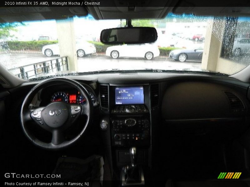 Midnight Mocha / Chestnut 2010 Infiniti FX 35 AWD