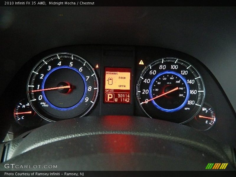  2010 FX 35 AWD 35 AWD Gauges