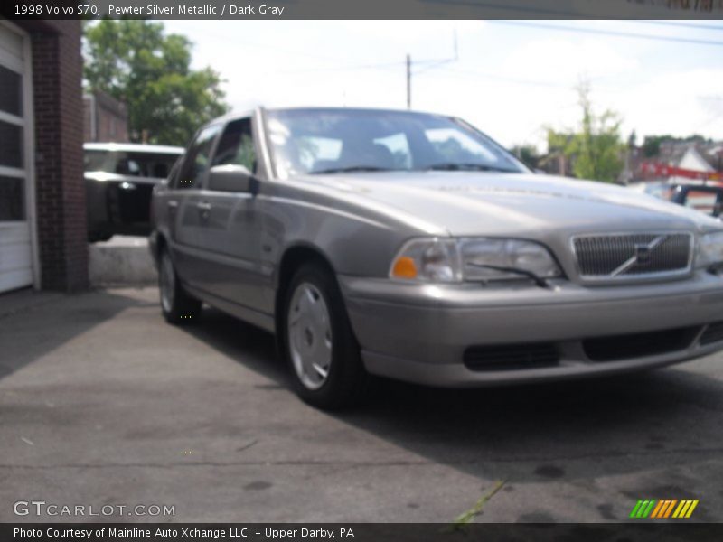 Pewter Silver Metallic / Dark Gray 1998 Volvo S70