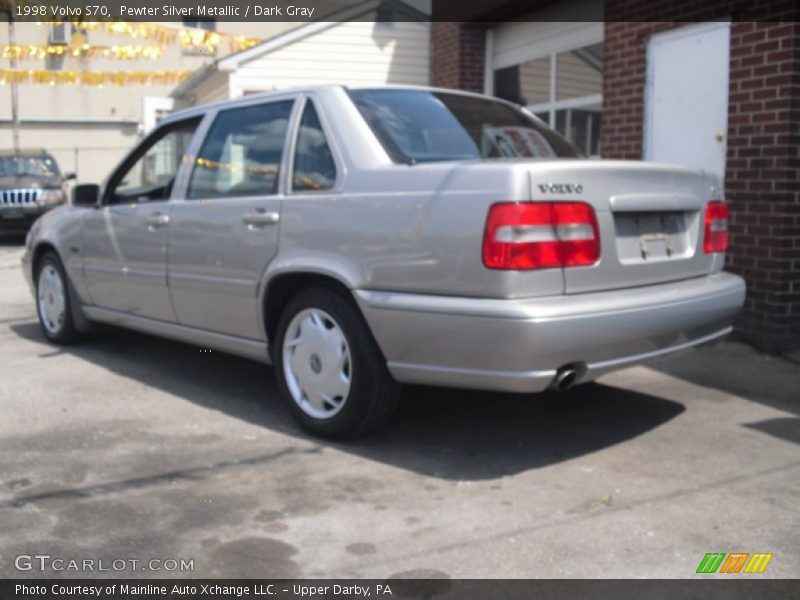Pewter Silver Metallic / Dark Gray 1998 Volvo S70