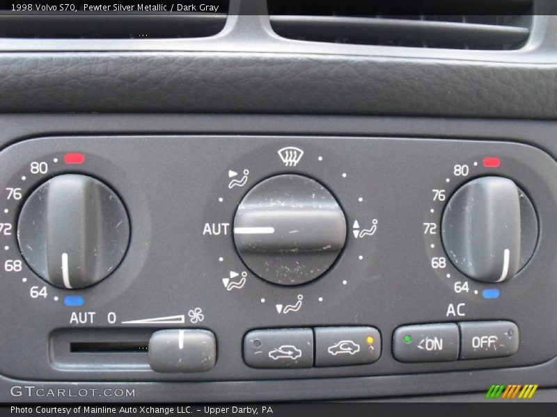 Controls of 1998 S70 