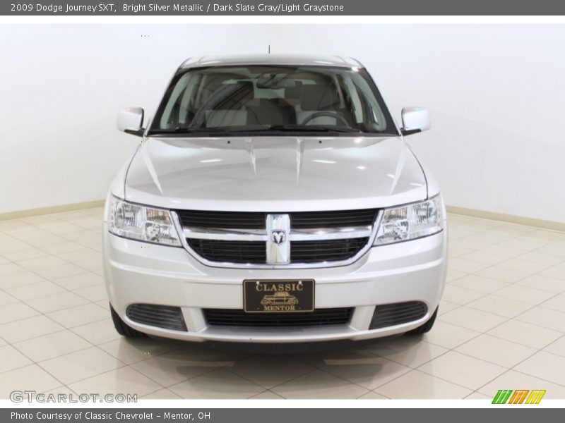 Bright Silver Metallic / Dark Slate Gray/Light Graystone 2009 Dodge Journey SXT