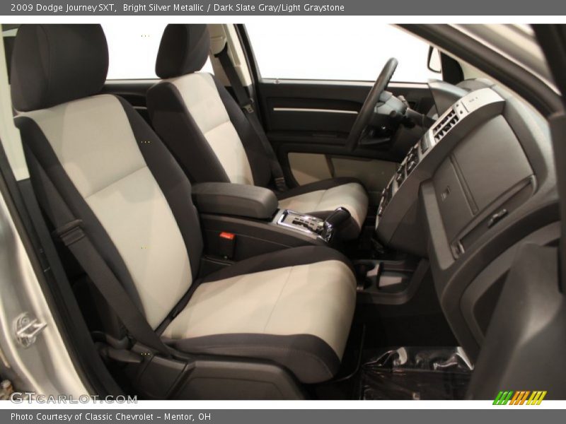 Bright Silver Metallic / Dark Slate Gray/Light Graystone 2009 Dodge Journey SXT