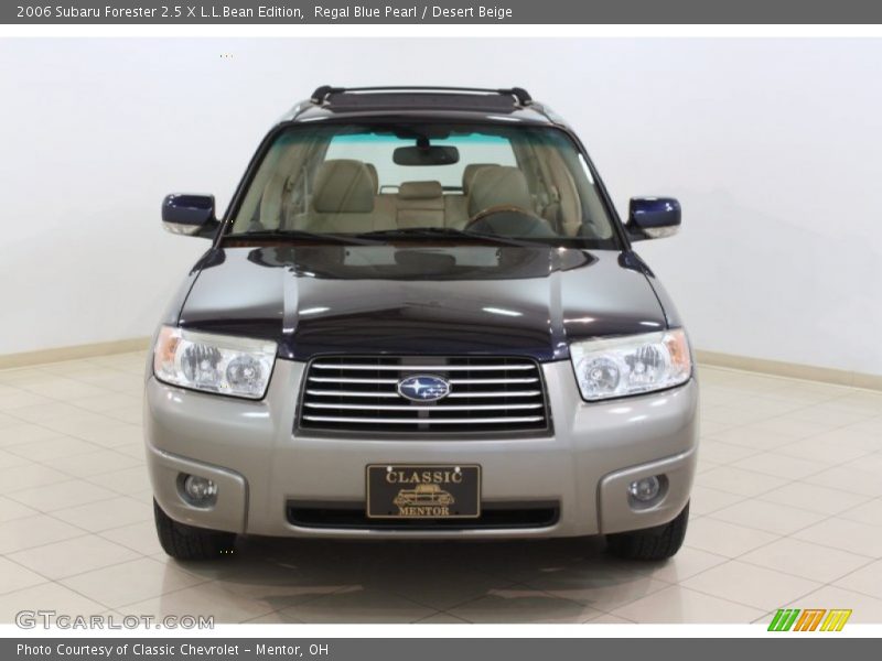 Regal Blue Pearl / Desert Beige 2006 Subaru Forester 2.5 X L.L.Bean Edition