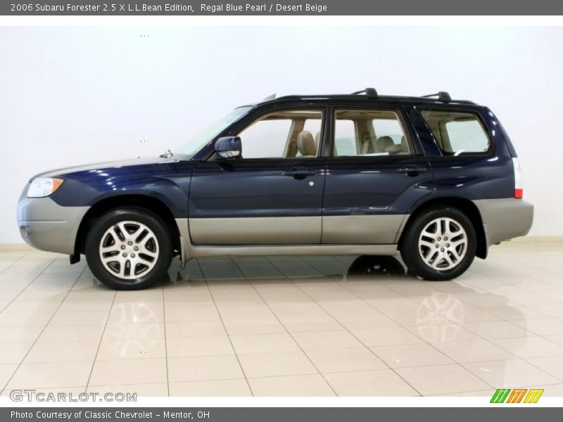 Regal Blue Pearl / Desert Beige 2006 Subaru Forester 2.5 X L.L.Bean Edition