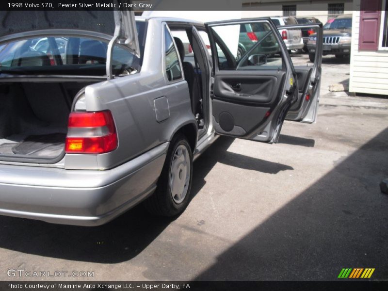 Pewter Silver Metallic / Dark Gray 1998 Volvo S70