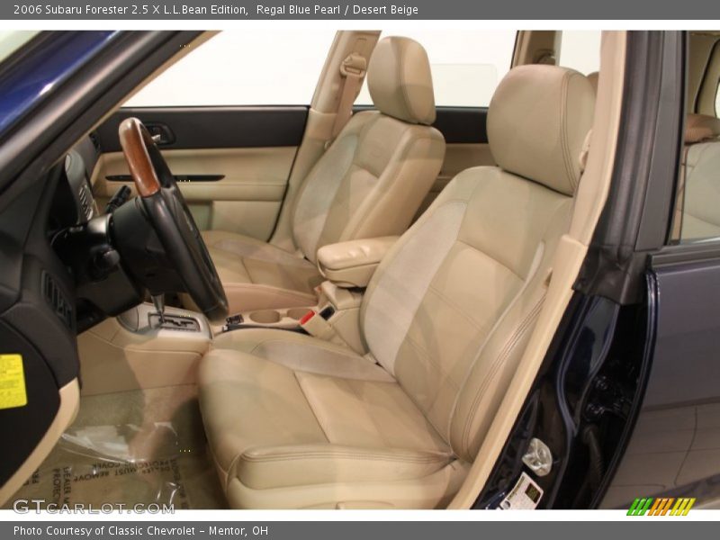 Regal Blue Pearl / Desert Beige 2006 Subaru Forester 2.5 X L.L.Bean Edition