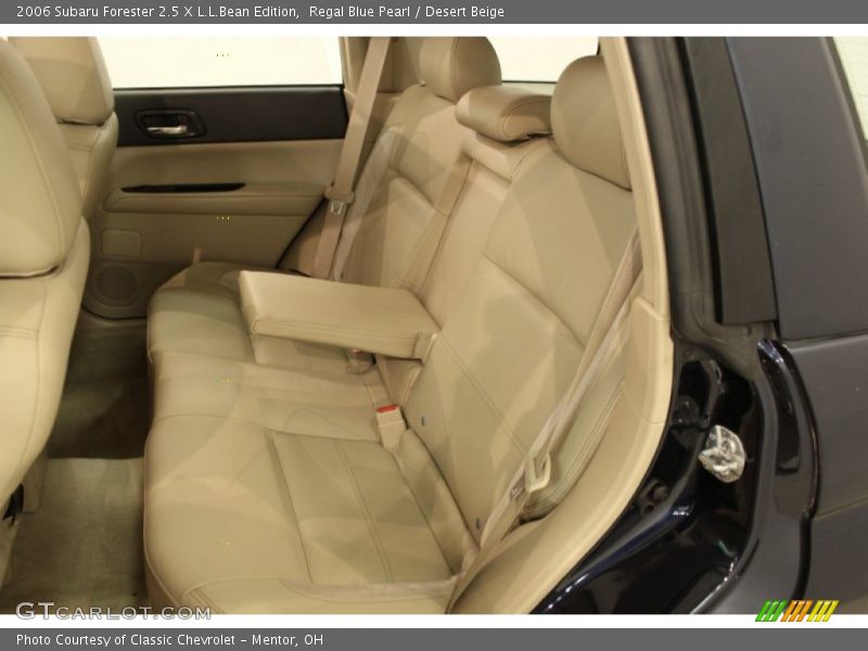 Regal Blue Pearl / Desert Beige 2006 Subaru Forester 2.5 X L.L.Bean Edition
