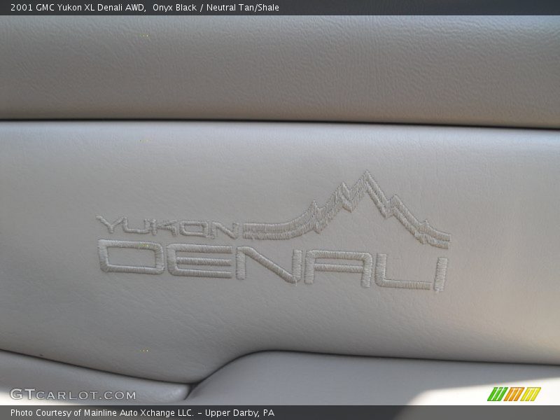 Onyx Black / Neutral Tan/Shale 2001 GMC Yukon XL Denali AWD