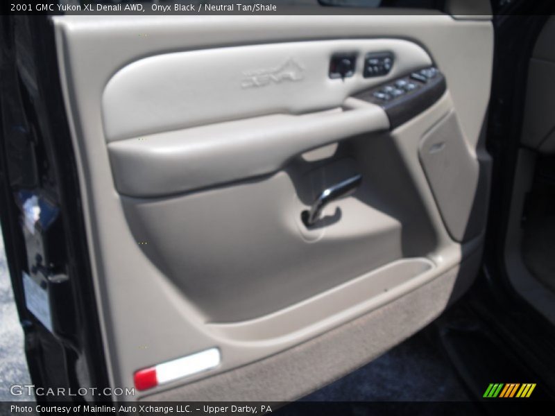 Onyx Black / Neutral Tan/Shale 2001 GMC Yukon XL Denali AWD