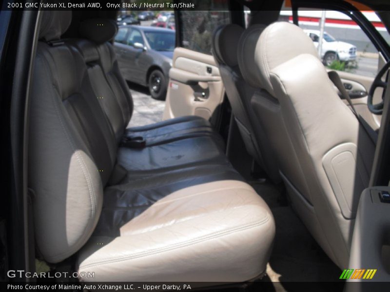 Onyx Black / Neutral Tan/Shale 2001 GMC Yukon XL Denali AWD