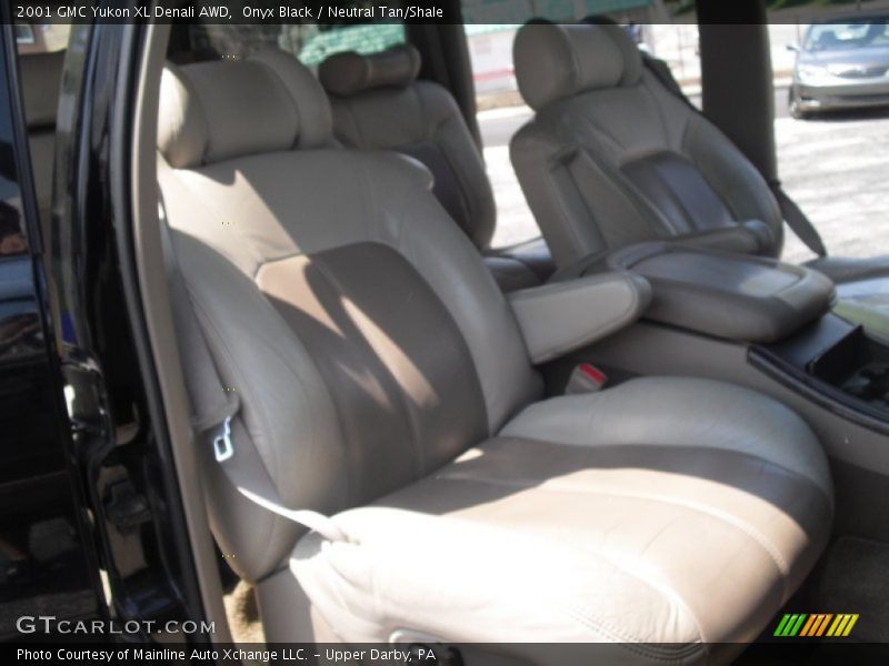 Onyx Black / Neutral Tan/Shale 2001 GMC Yukon XL Denali AWD