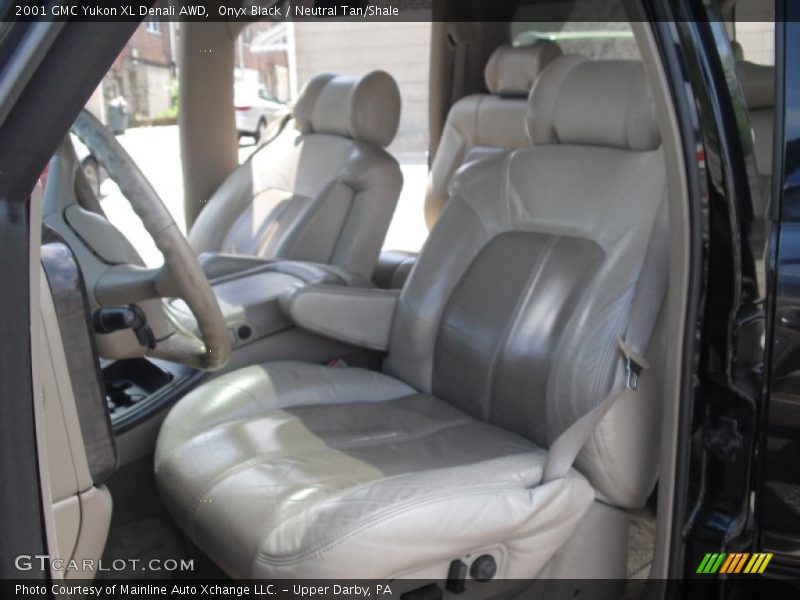 Onyx Black / Neutral Tan/Shale 2001 GMC Yukon XL Denali AWD