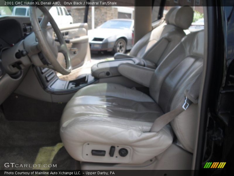 Onyx Black / Neutral Tan/Shale 2001 GMC Yukon XL Denali AWD