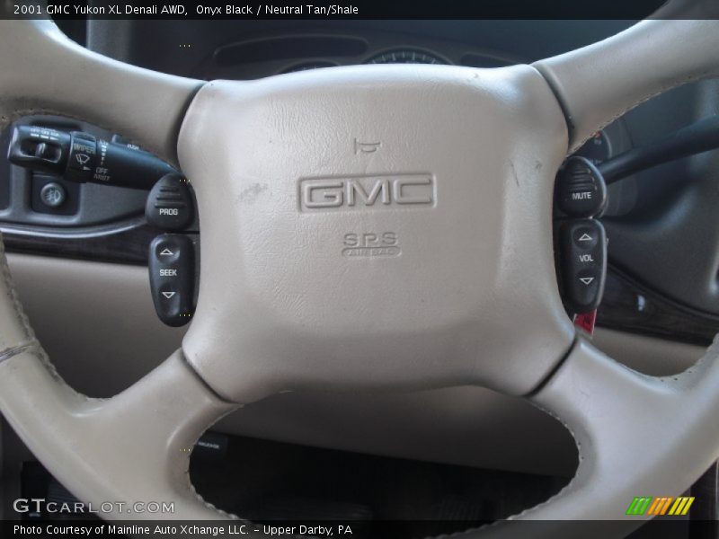 Onyx Black / Neutral Tan/Shale 2001 GMC Yukon XL Denali AWD