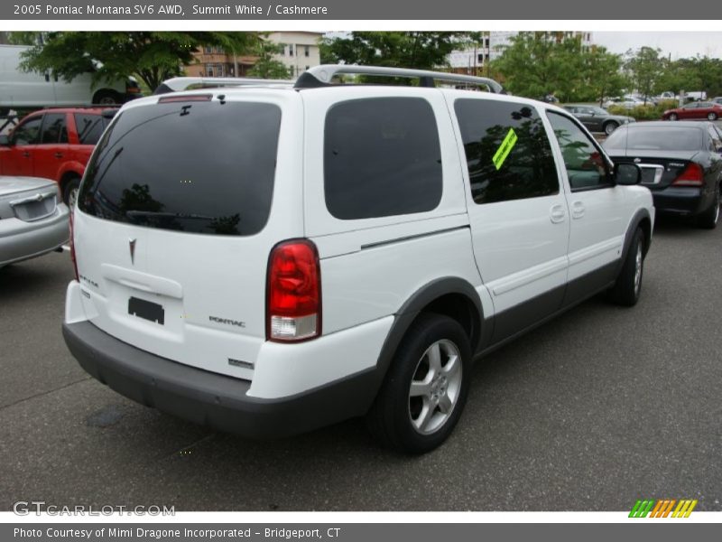 Summit White / Cashmere 2005 Pontiac Montana SV6 AWD