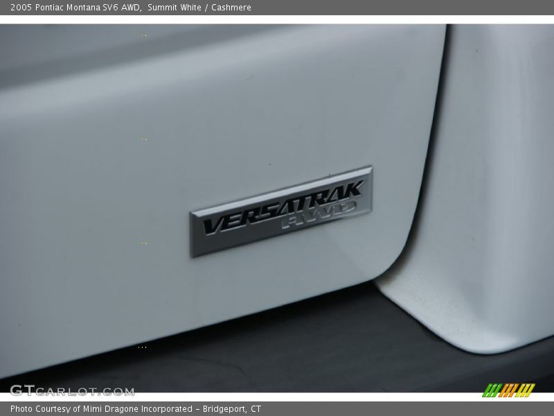 Summit White / Cashmere 2005 Pontiac Montana SV6 AWD