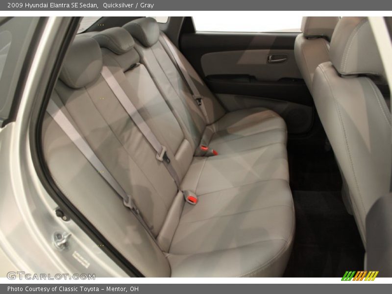 Quicksilver / Gray 2009 Hyundai Elantra SE Sedan