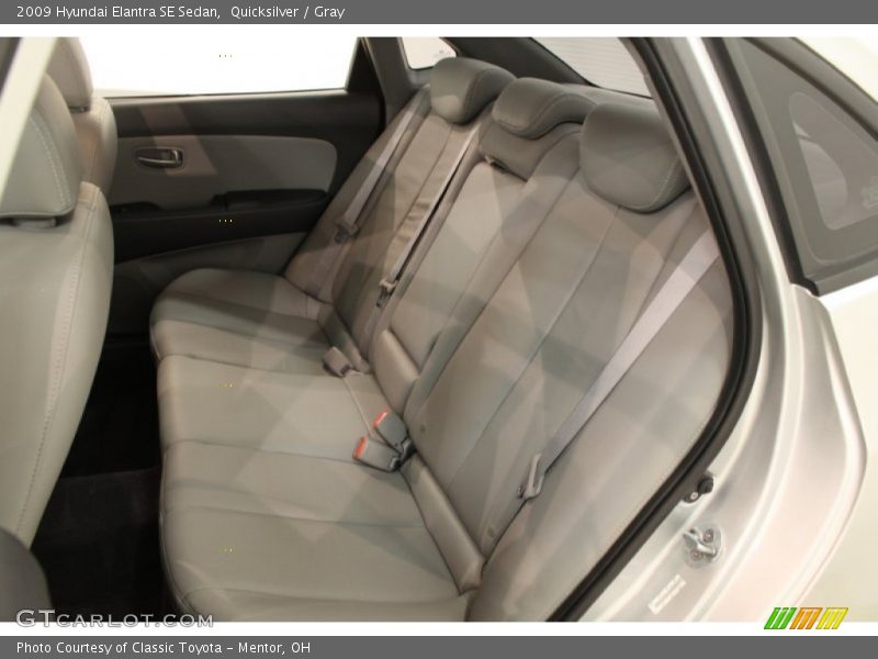 Quicksilver / Gray 2009 Hyundai Elantra SE Sedan