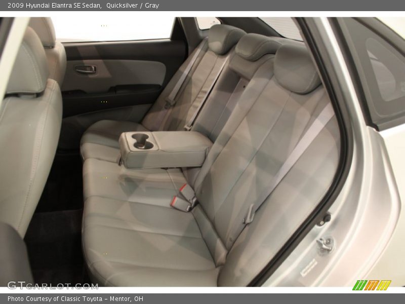 Quicksilver / Gray 2009 Hyundai Elantra SE Sedan