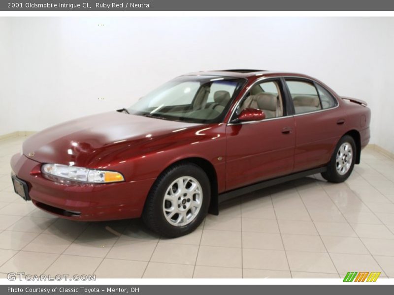 Ruby Red / Neutral 2001 Oldsmobile Intrigue GL