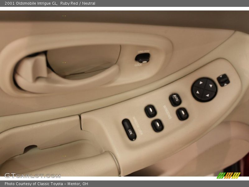 Controls of 2001 Intrigue GL