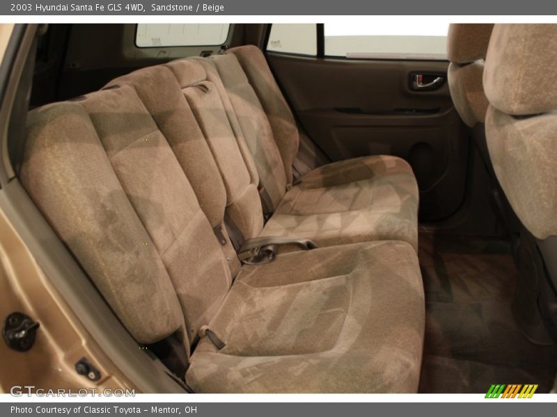 Sandstone / Beige 2003 Hyundai Santa Fe GLS 4WD